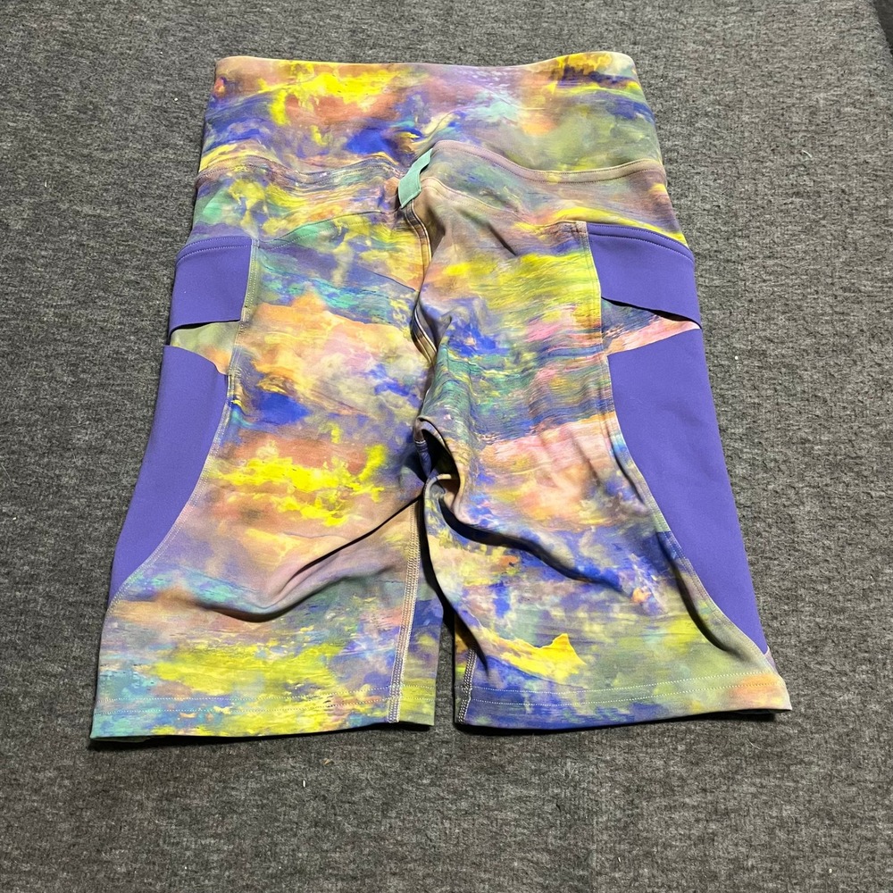 Lululemon Hike to Swim Short 6 Multi Color Abstract Purple Utility Size 4
